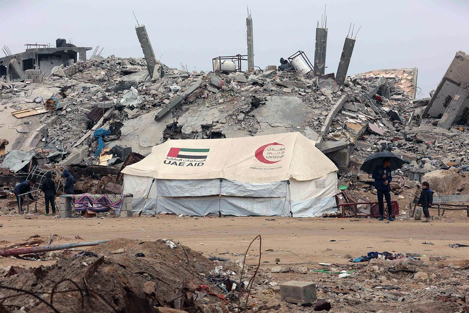 Displaced Gazans