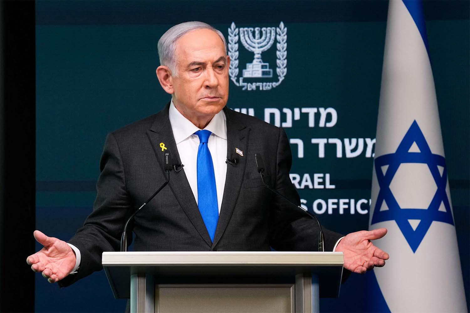 Israeli PM Benjamin Netanyahu