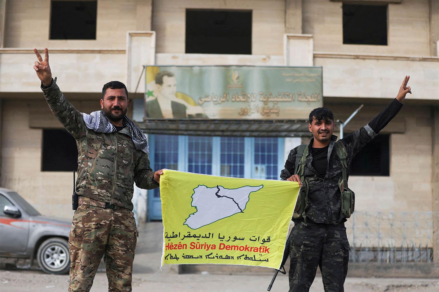 The US considers the Kurdish-led forces key allies against Islamic State 