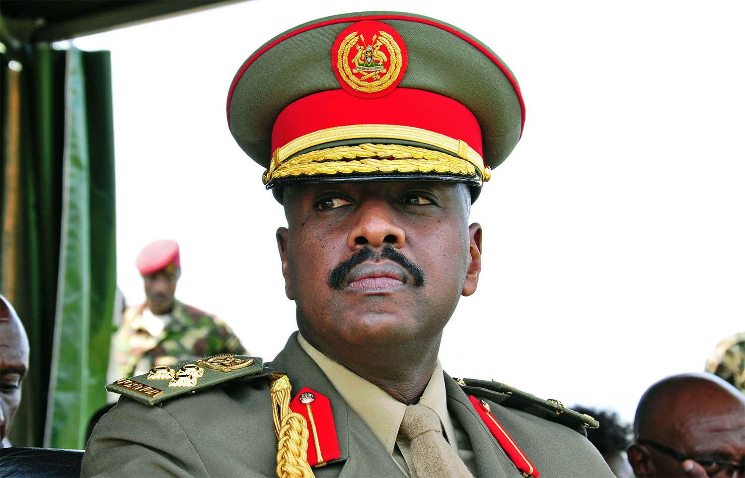 Uganda's military chief Muhoozi Kainerugaba 