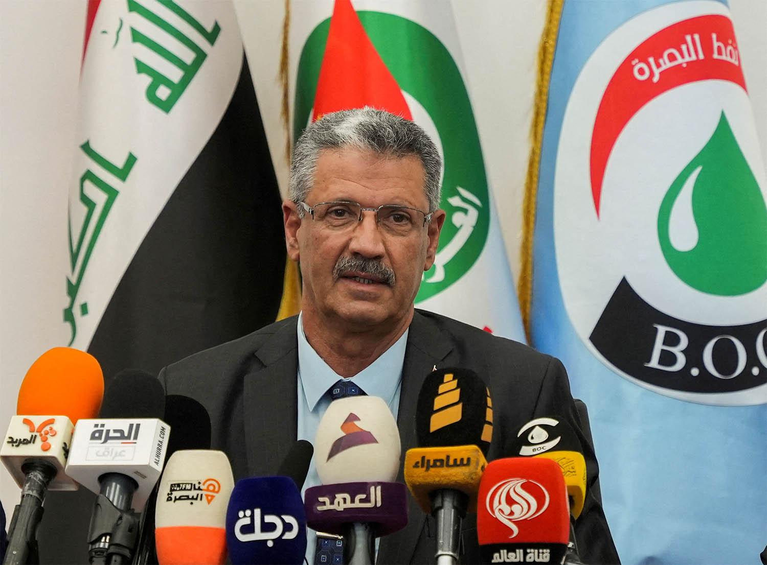 Iraq's oil minister Hayan Abdel-Ghani 