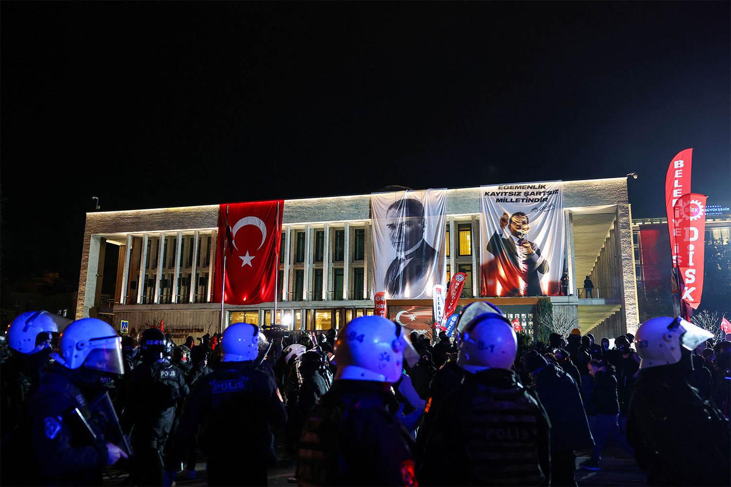 Protests against the arrest of Istanbul Mayor Ekrem Imamoglu continue