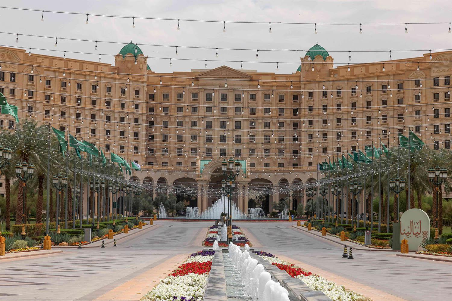 The talks were held at the Ritz-Carlton hotel in Riyadh 