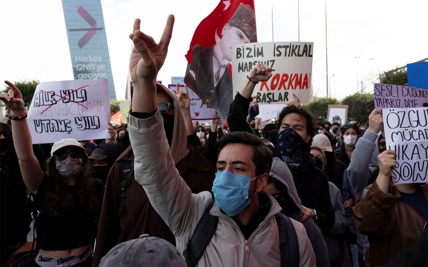 Imamoglu's arrest prompted the largest anti-government protests in a decade