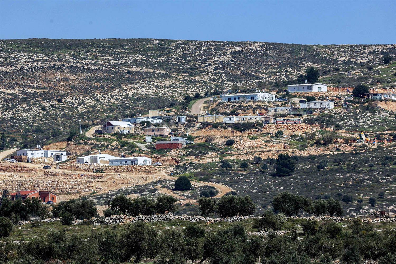 Some 13 Jewish settlements in the West Bank by the Israeli security cabinet