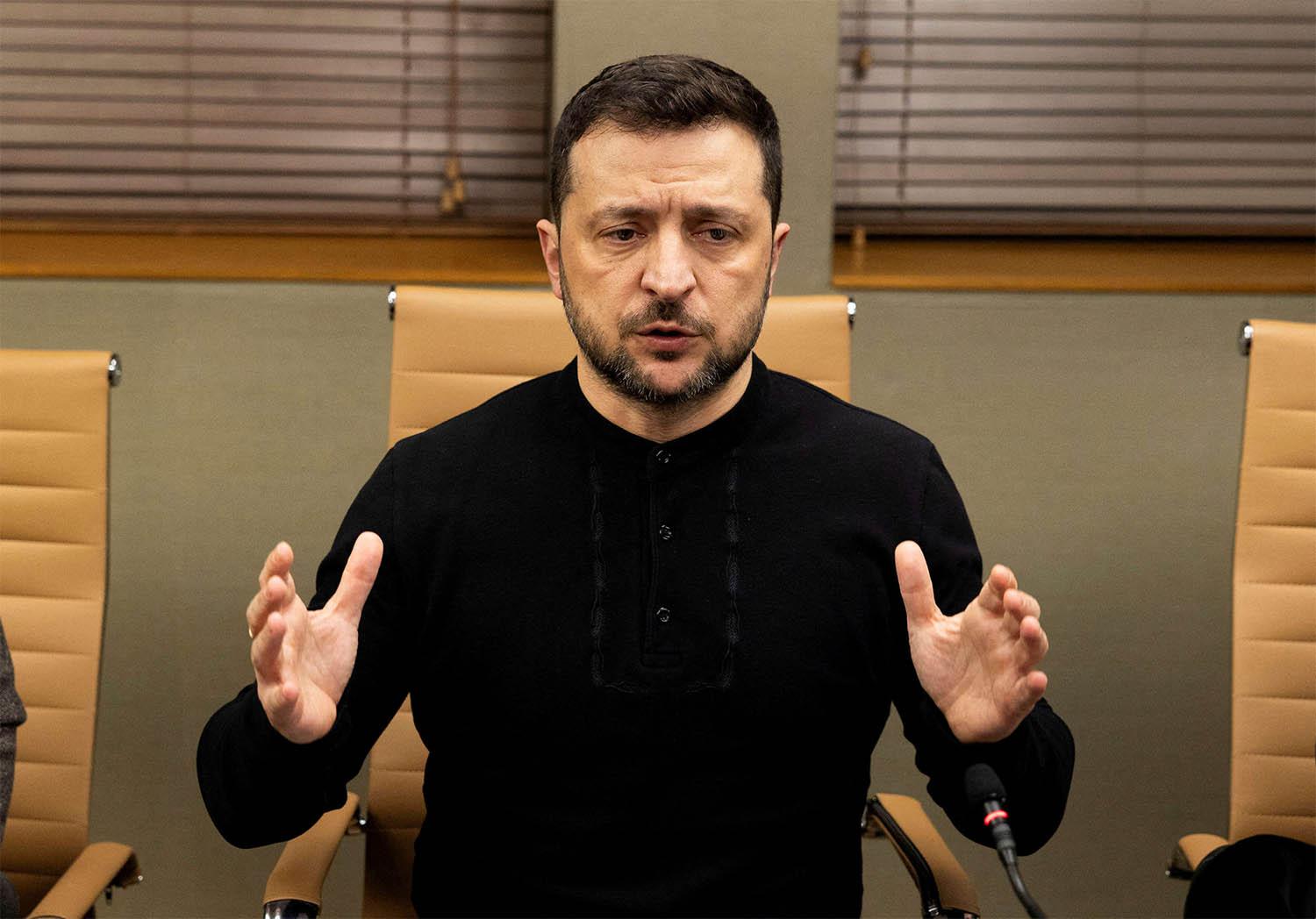 Zelenskiy has said he will not attend Tuesday's talks with US officials