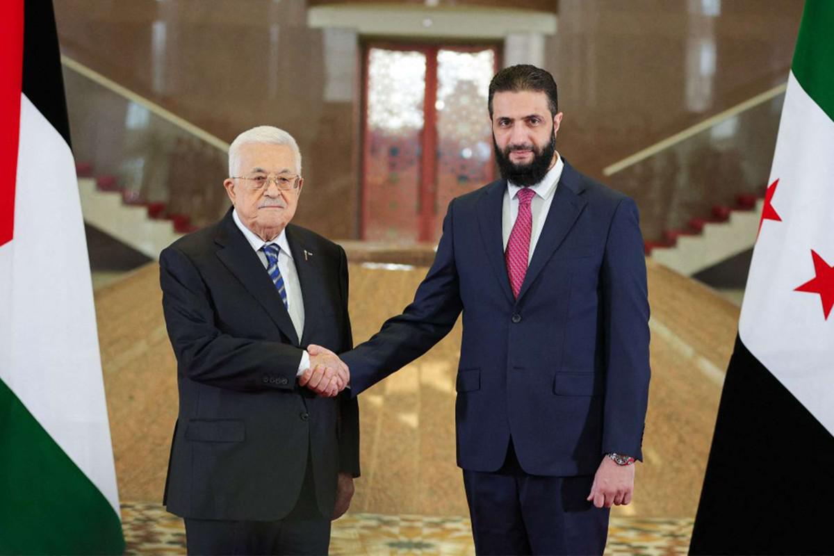 الشرع عبر عن دعمه للقضية الفلسطينية رغم الحديث عن التطبيع