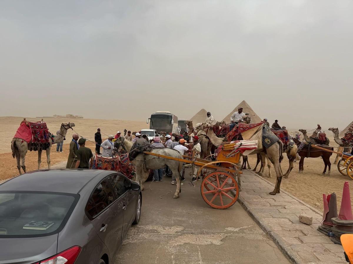 ازدحام وفوضى