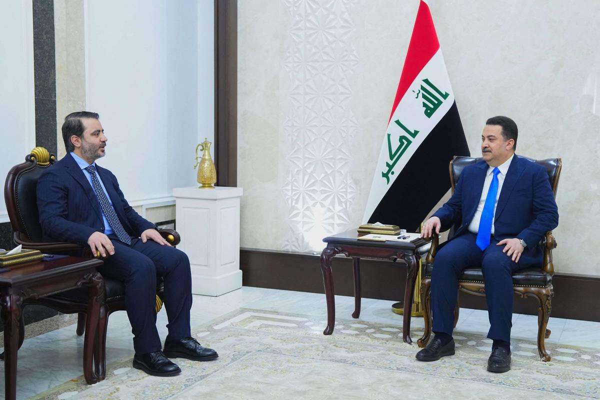 رئيس الوزراء العراقي يستقبل وزير الخارجية السوري