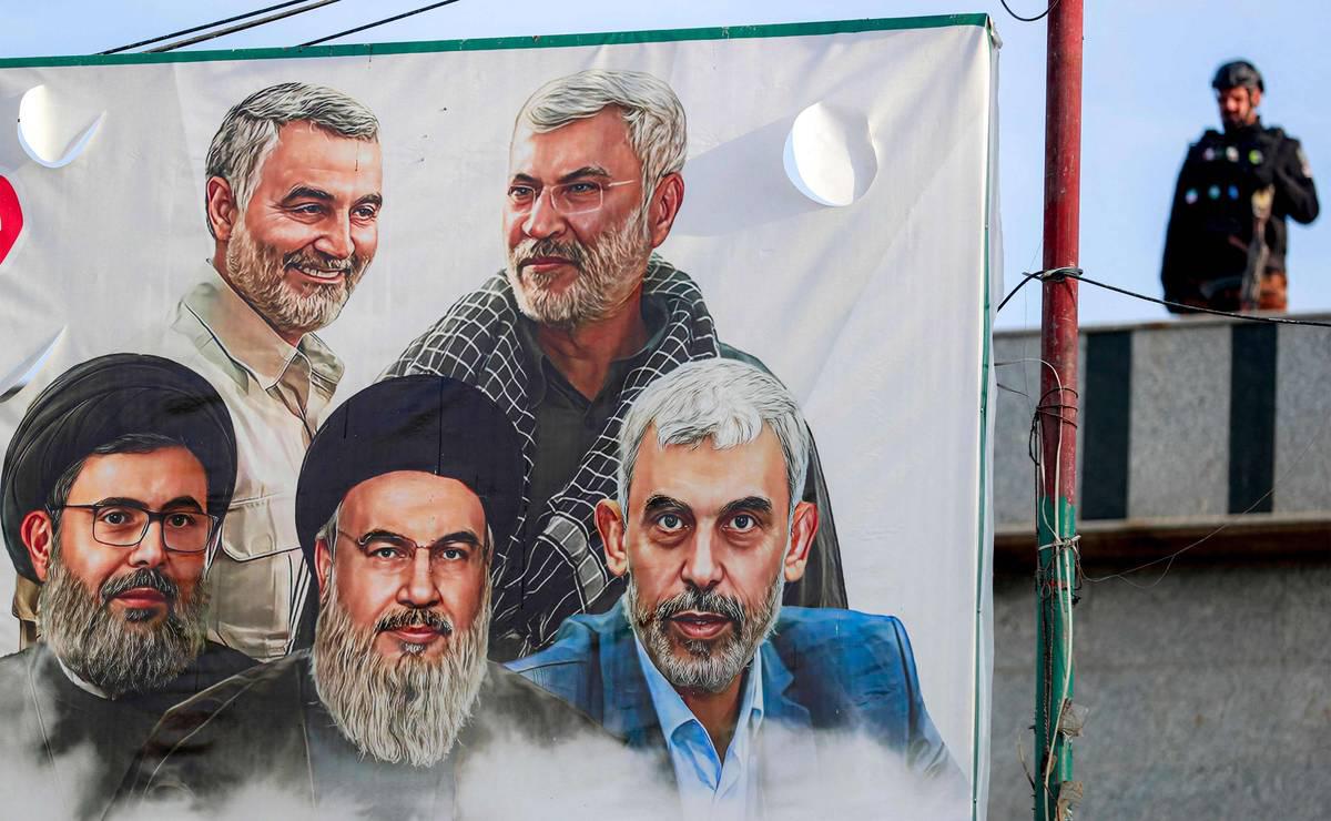 جدارية في بغداد على مقر للحشد الشعبي