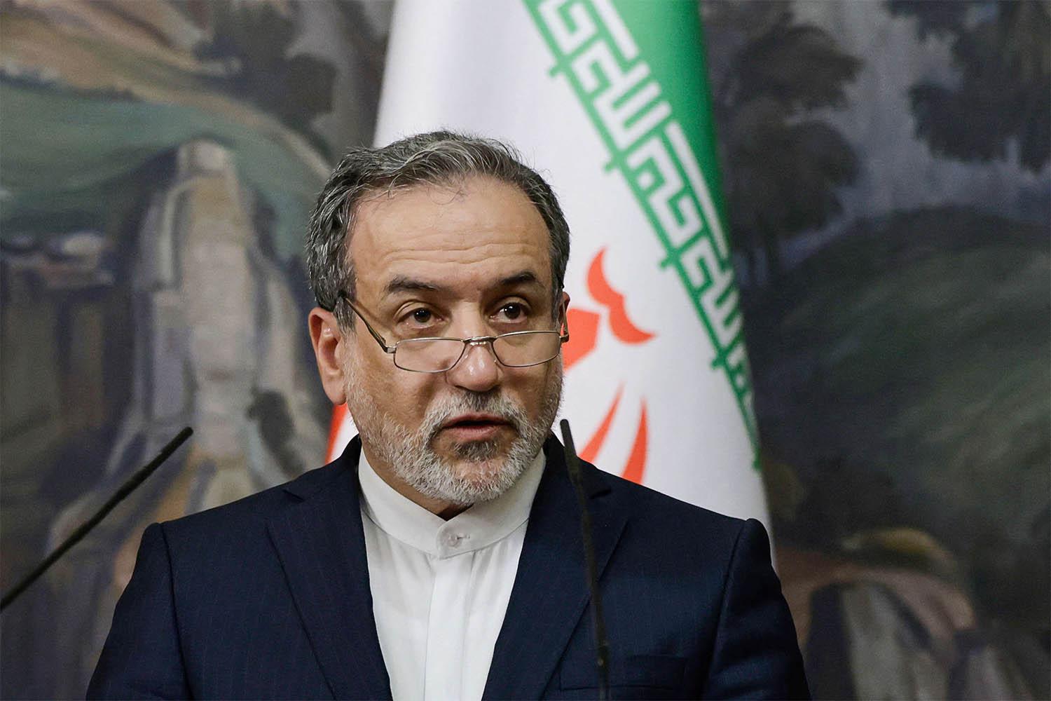 Iran's Foreign Minister Abbas Araqchi
