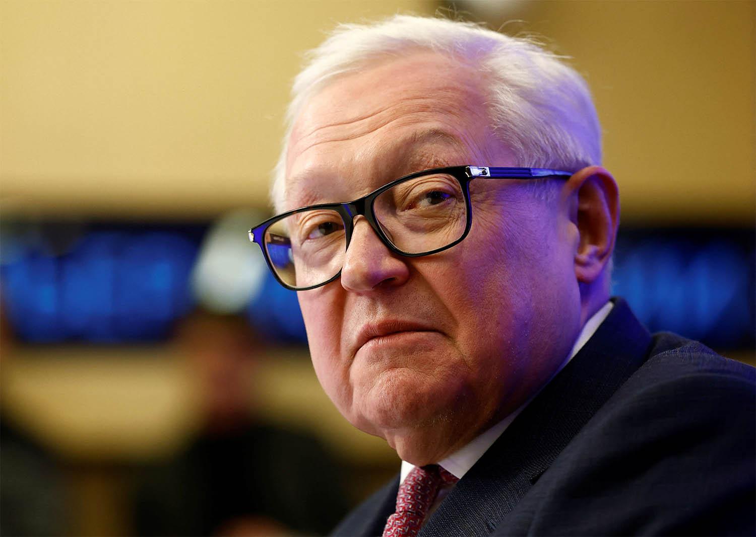 Russia's Deputy Foreign Minister Sergei Ryabkov