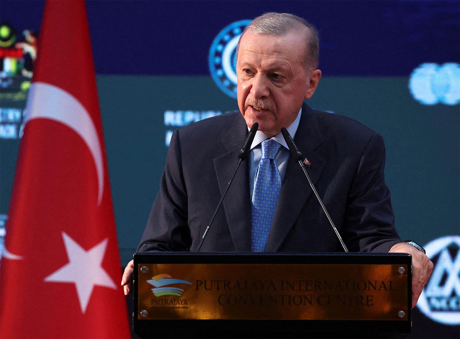 Turkish President Tayyip Erdogan 