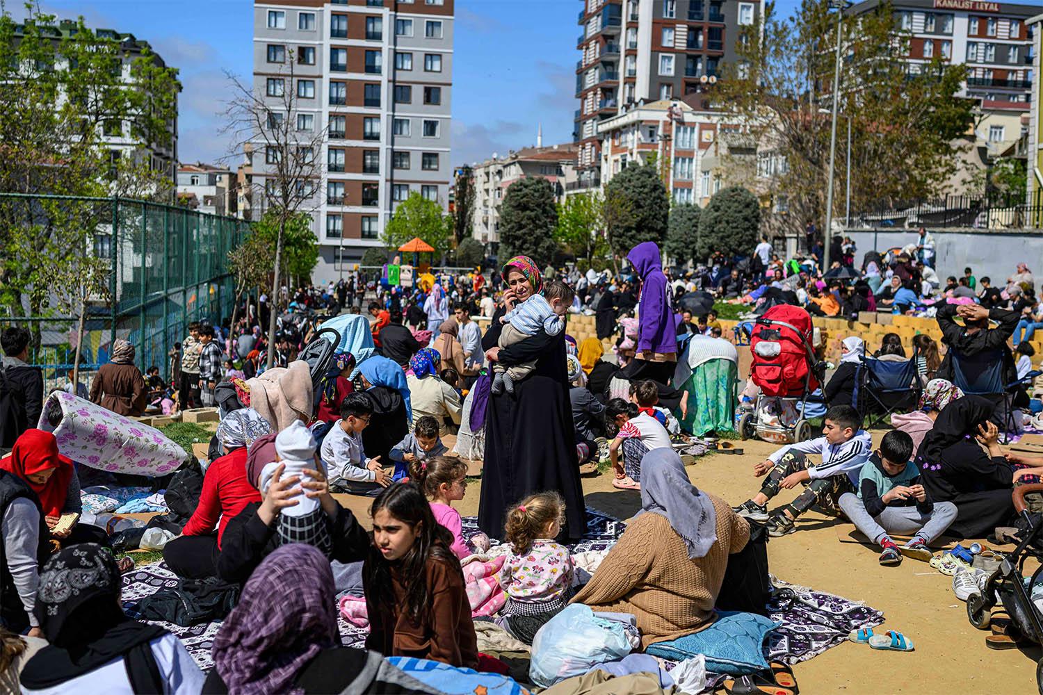 Many of Istanbul's 16 million residents live in risky buildings