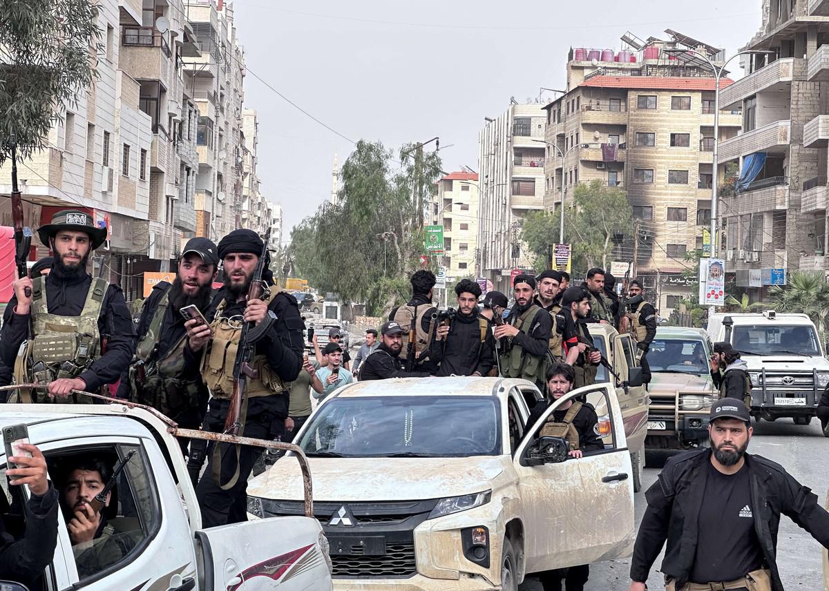 انتشار مكثف لقوات الأمن السورية في صحنايا لمنع عودة الاشتباكات