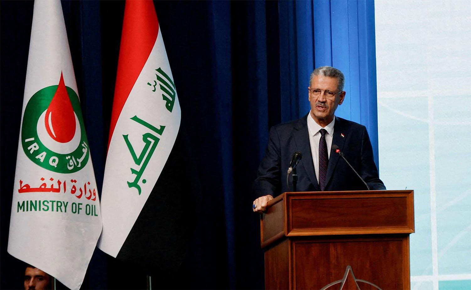 Iraqi oil minister Hayan Abdel-Ghani 