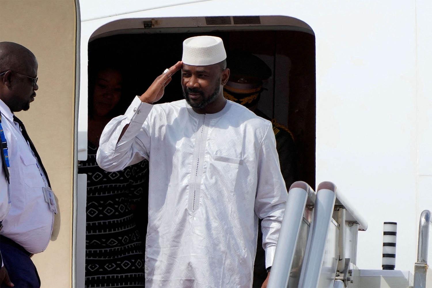 Interim President of the Republic of Mali, Assimi Goita