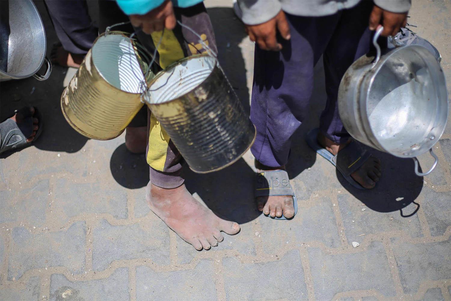 The charity will continue to support Palestinian families by distributing critically needed potable water where possible