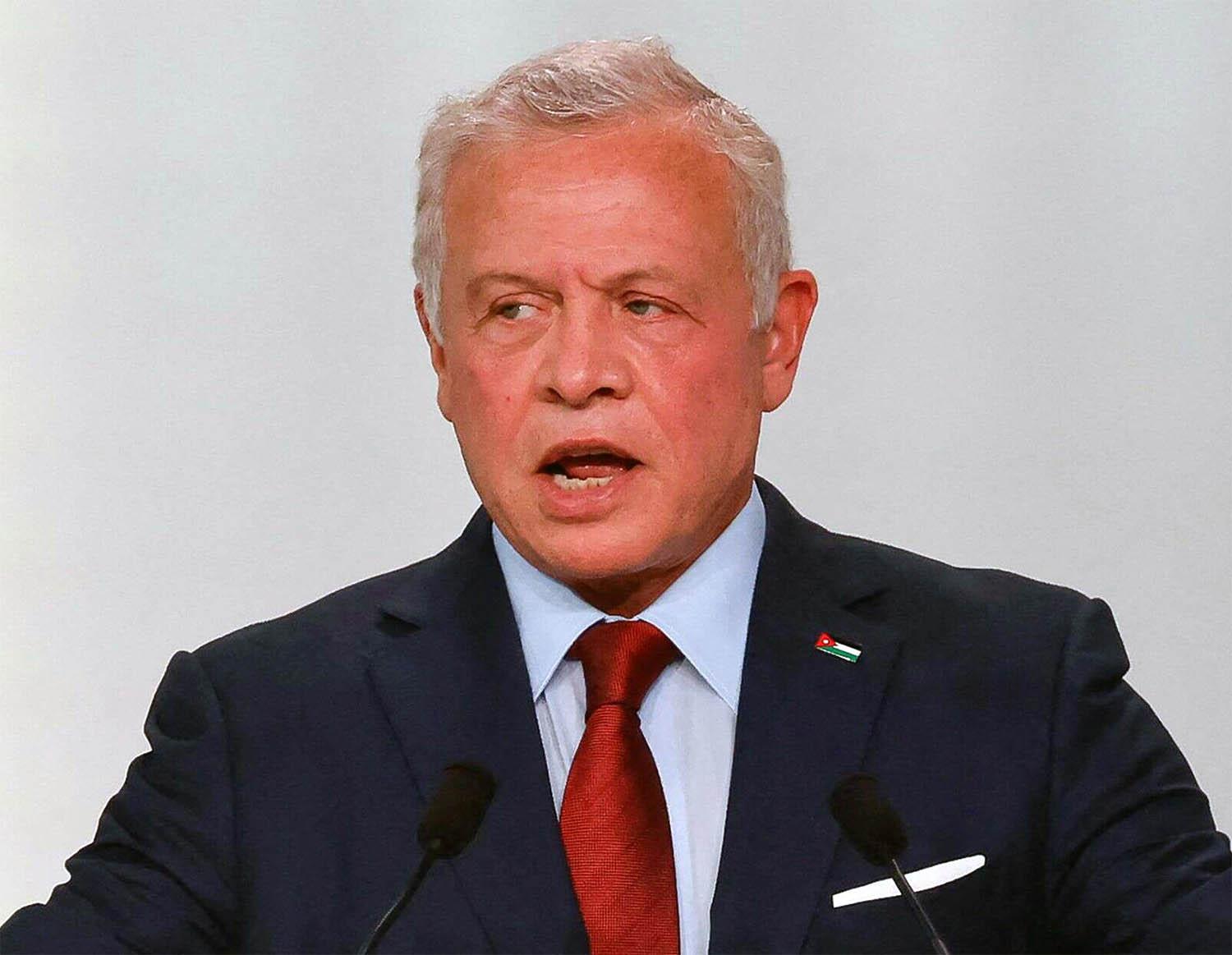 Jordan's King Abdullah