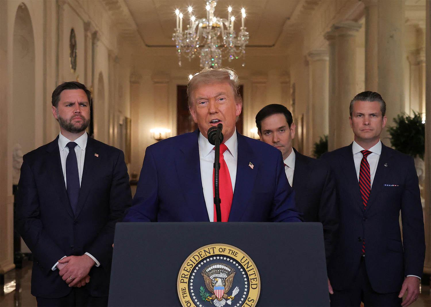 US President Donald Trump
