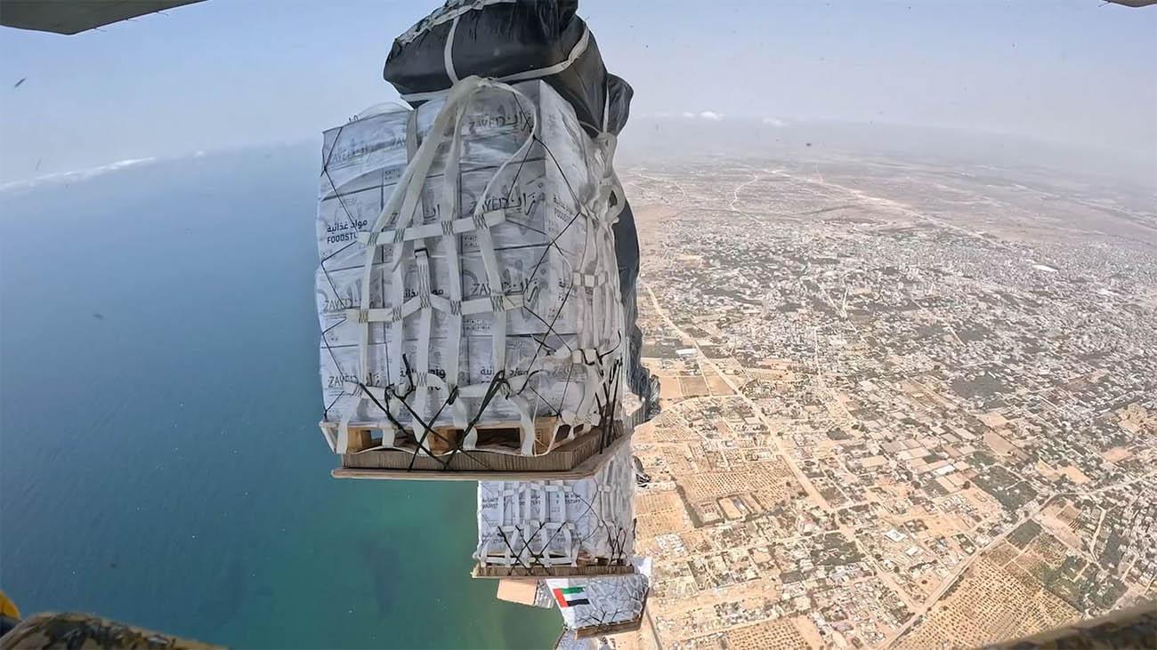 The UAE is steadfast to helping starving Palestinians in Gaza