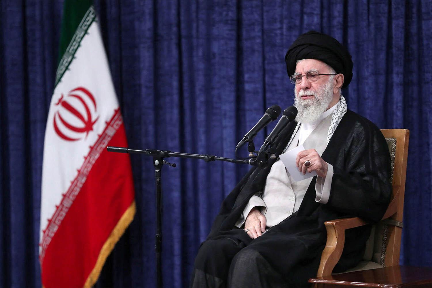 Iran's Supreme Leader Ayatollah Ali Khamenei 