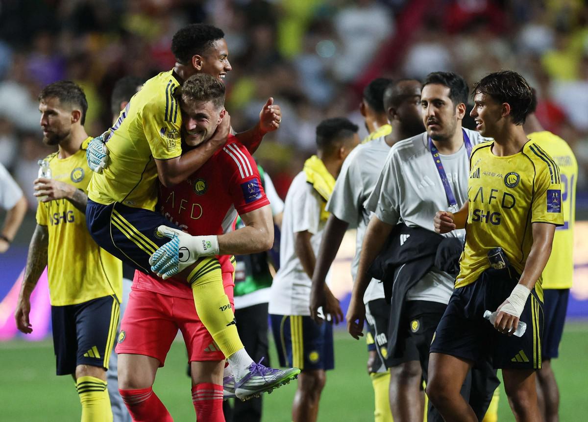 فيليكس سجل هدف الفوز في مرمى الاتحاد في الدقيقة 61 من المباراة 