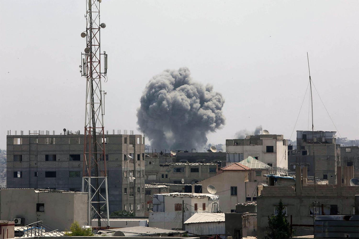 Merciless bombardments