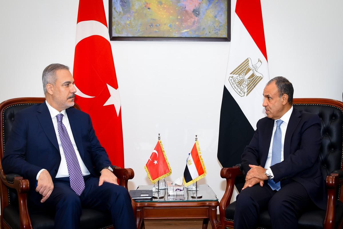 تنسيق تركي مصري بشأن أزمة غزة 