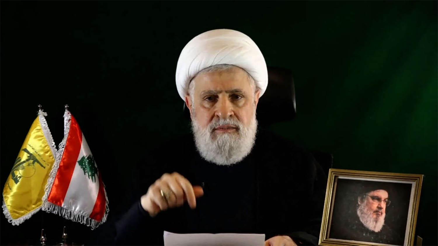Qassem upping his rhetoric 
