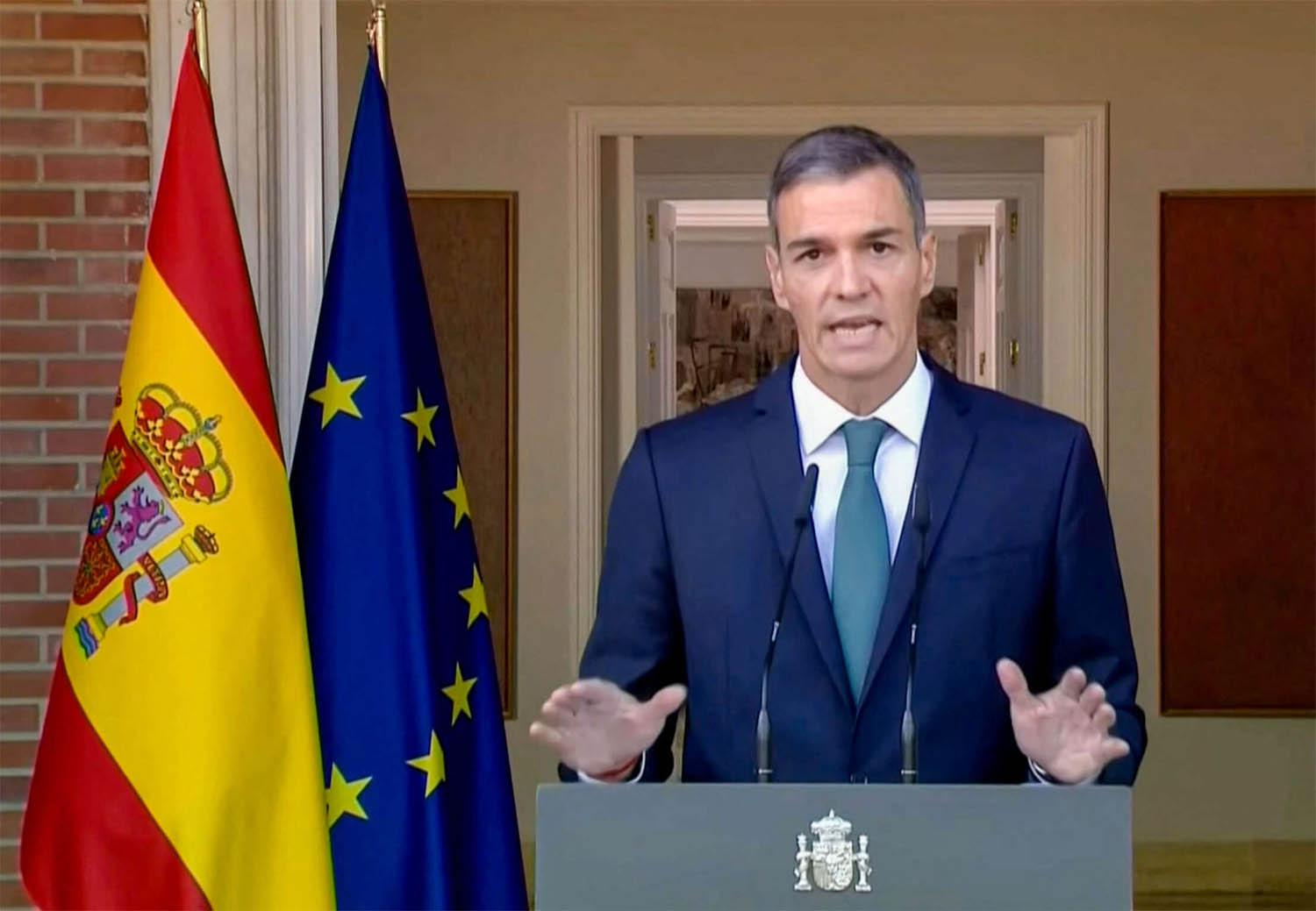 Spanish Prime Minister Pedro Sanchez