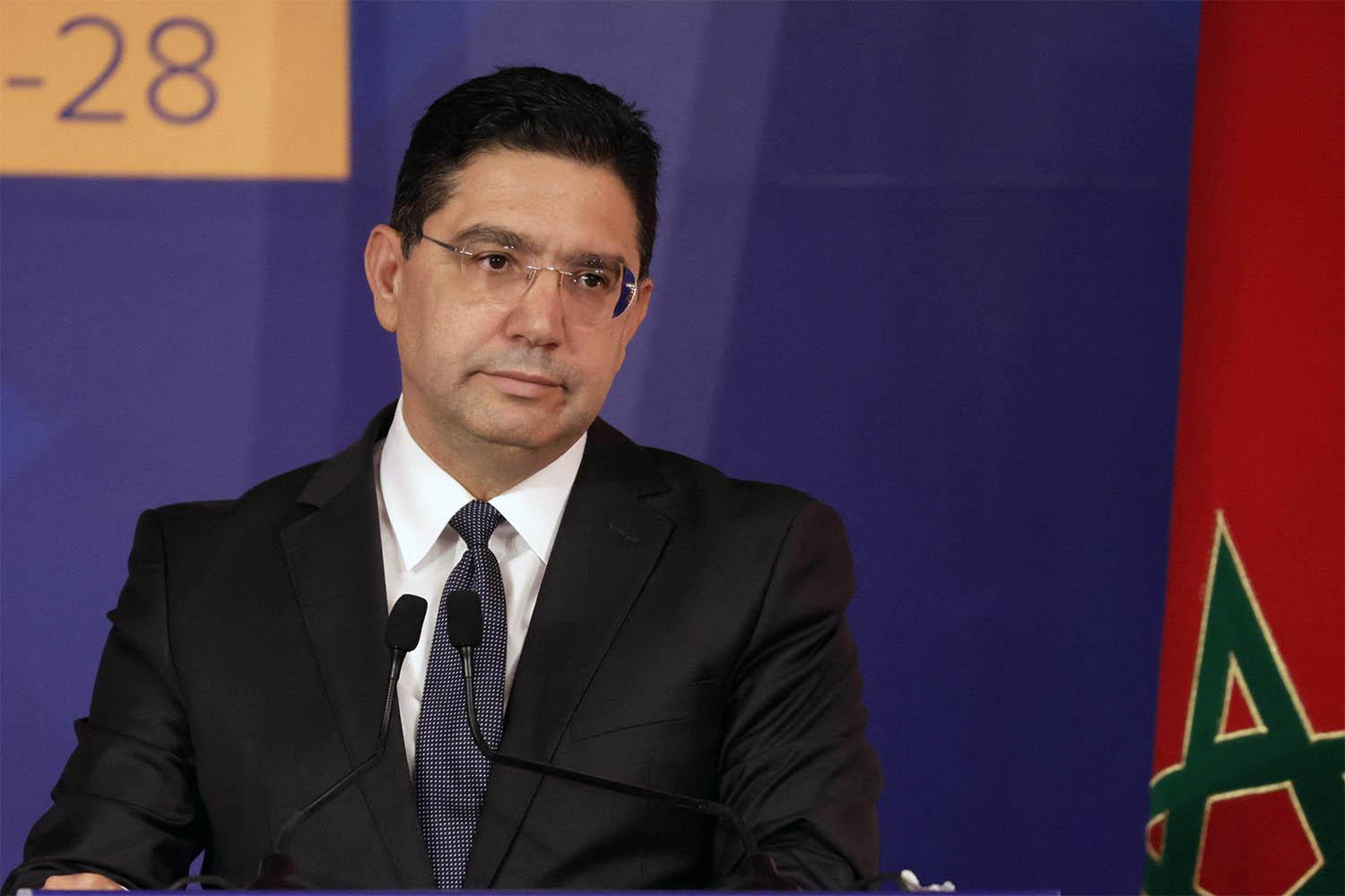 Morocco's Foreign Minister Nasser Bourita