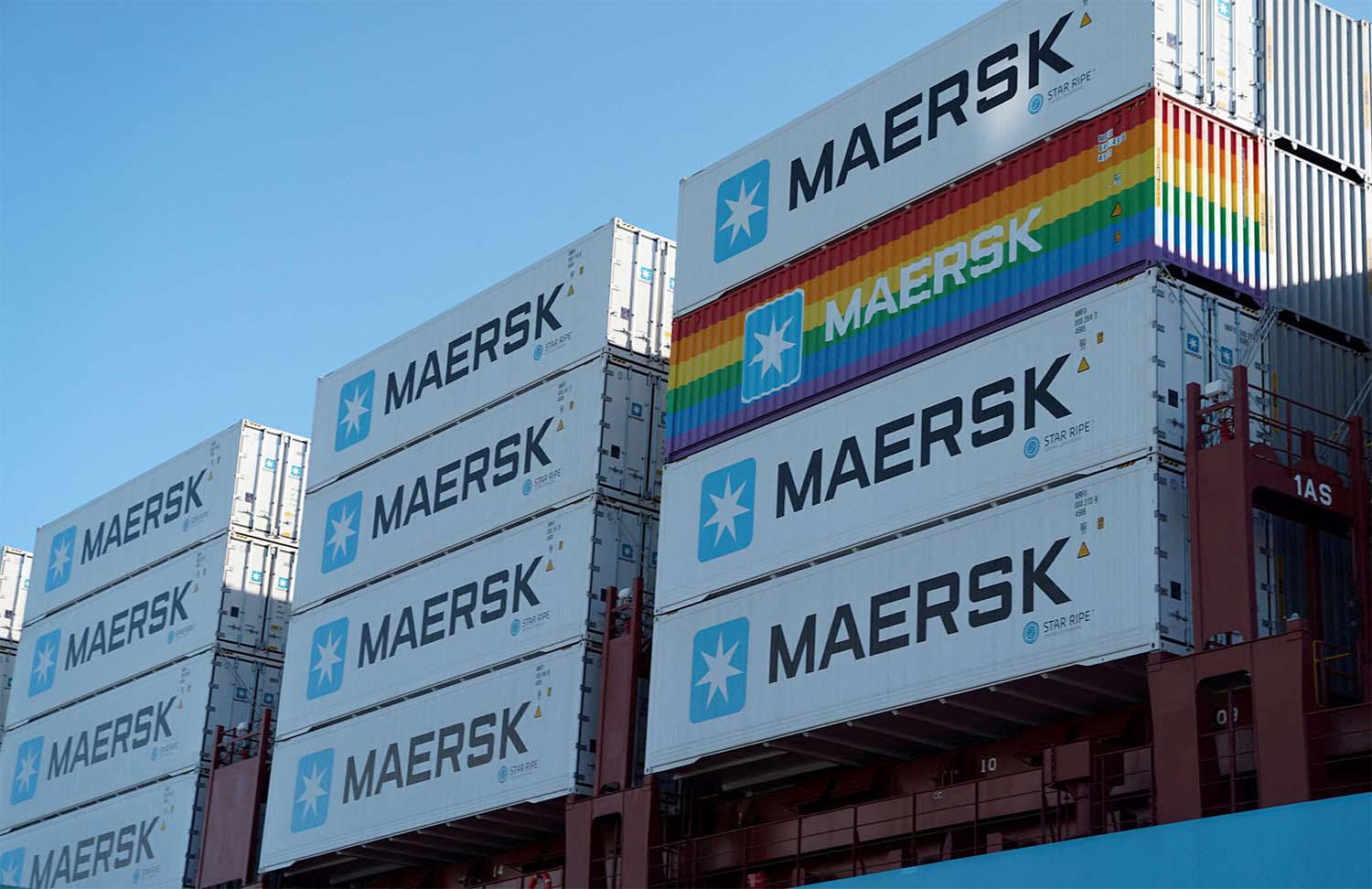 Maersk containers