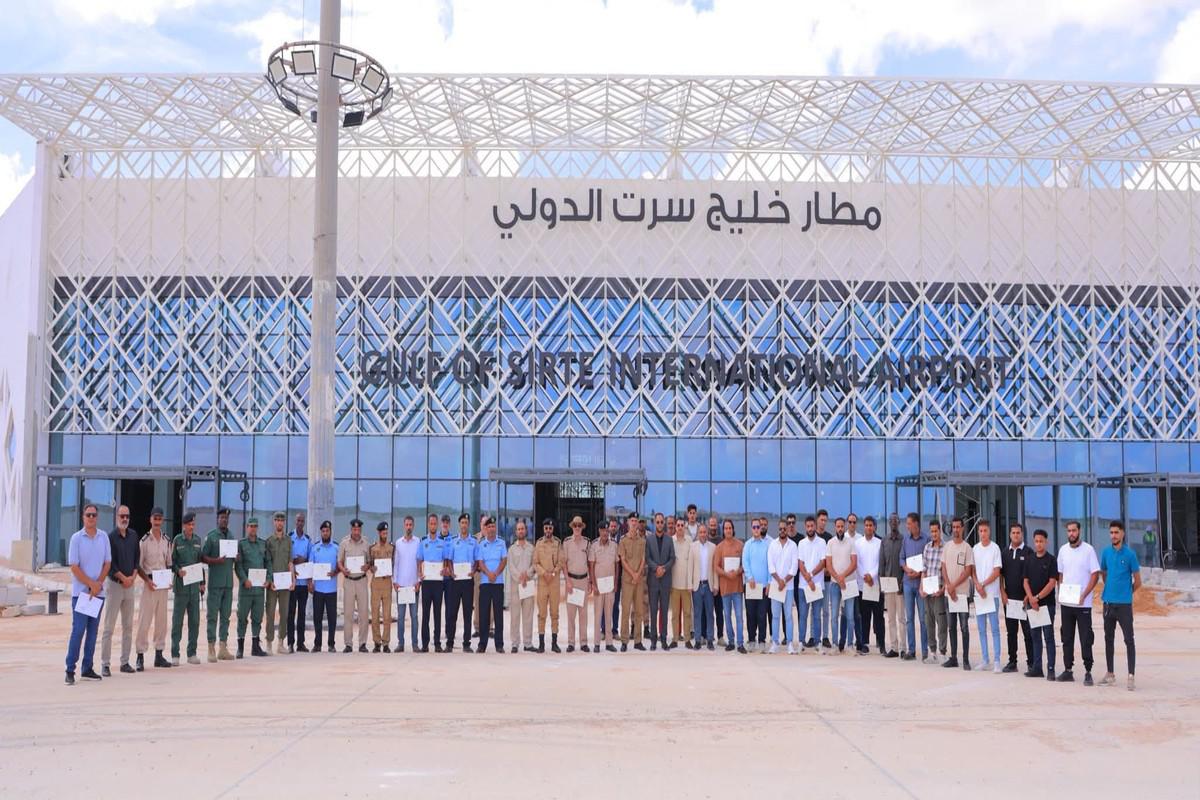 مطار سرت يرتدي حلة جديدة 