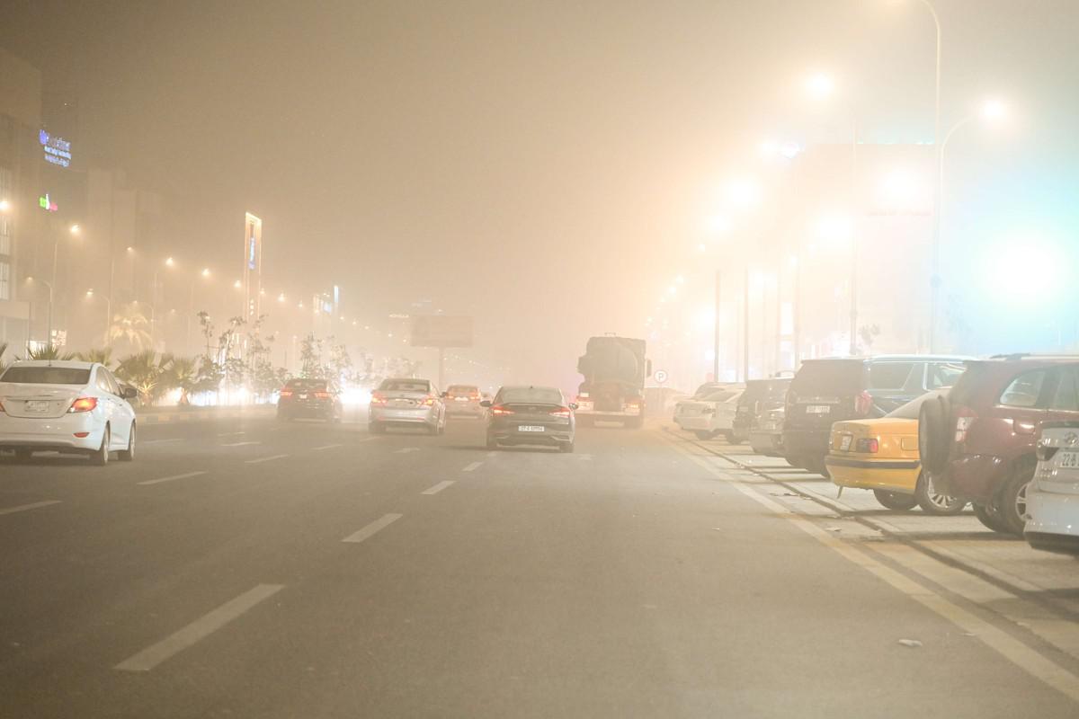 عواصف ترابية من الظواهر المتطرفة للمناخ