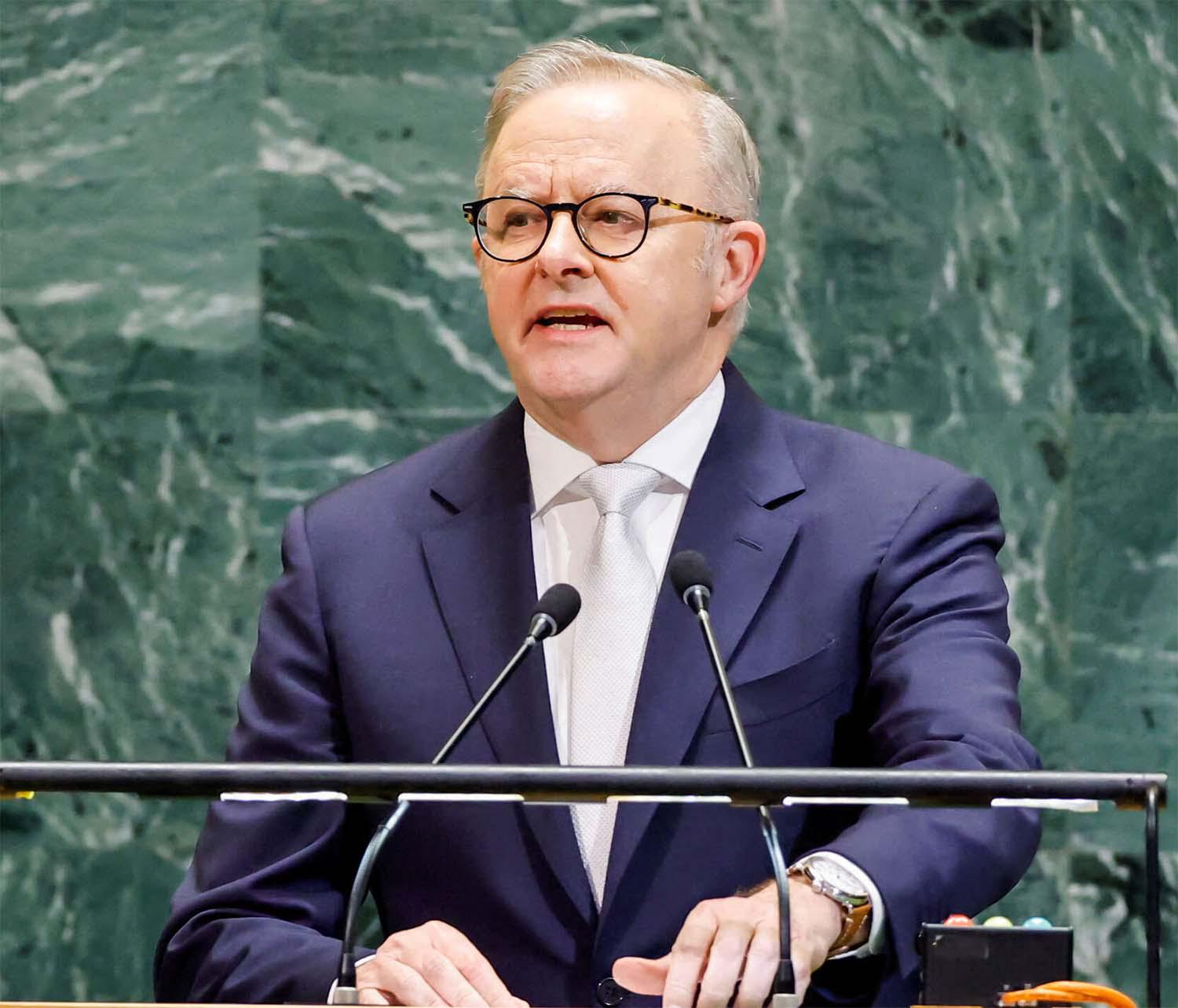 Australia PM Albanese says co-hosting not an option