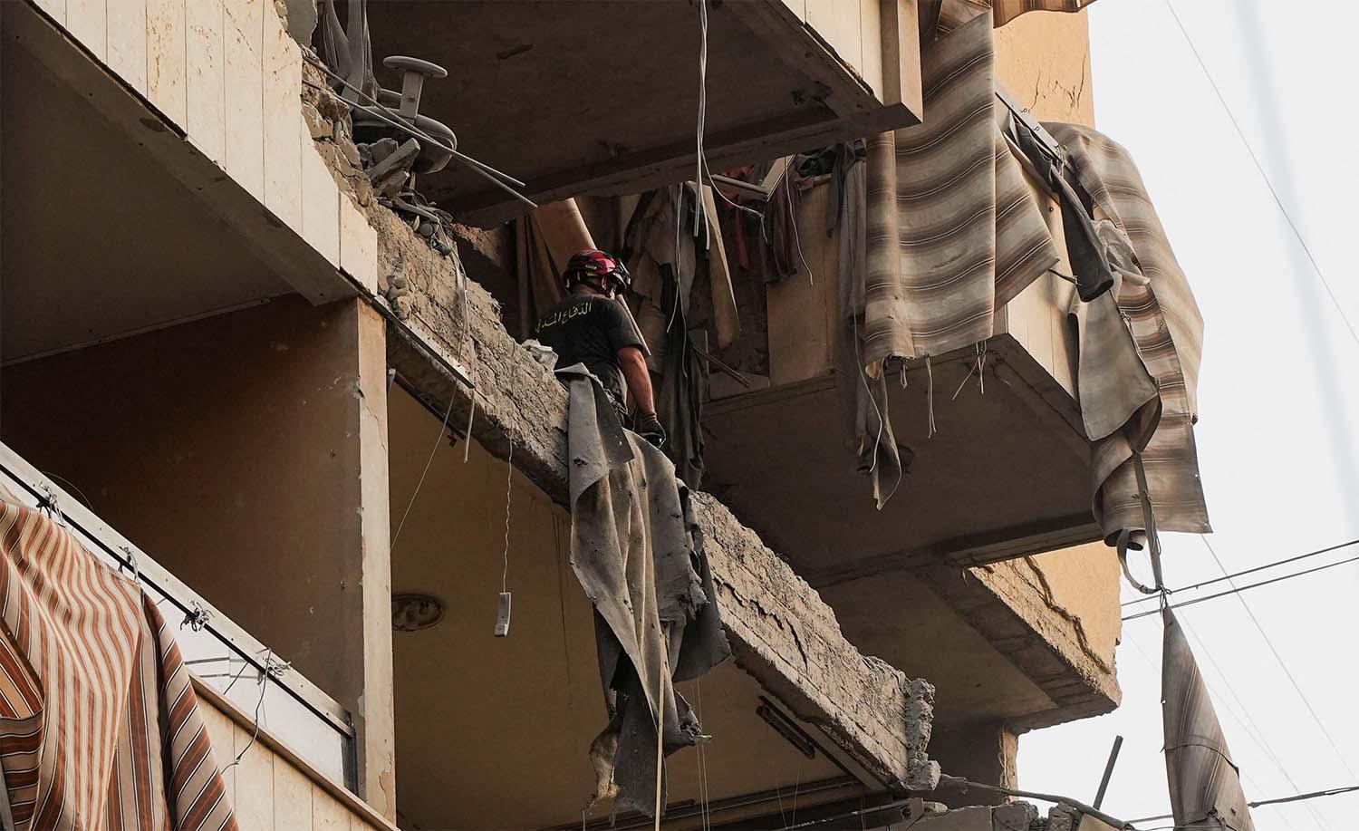 Five people were killed in the Israeli airstrike