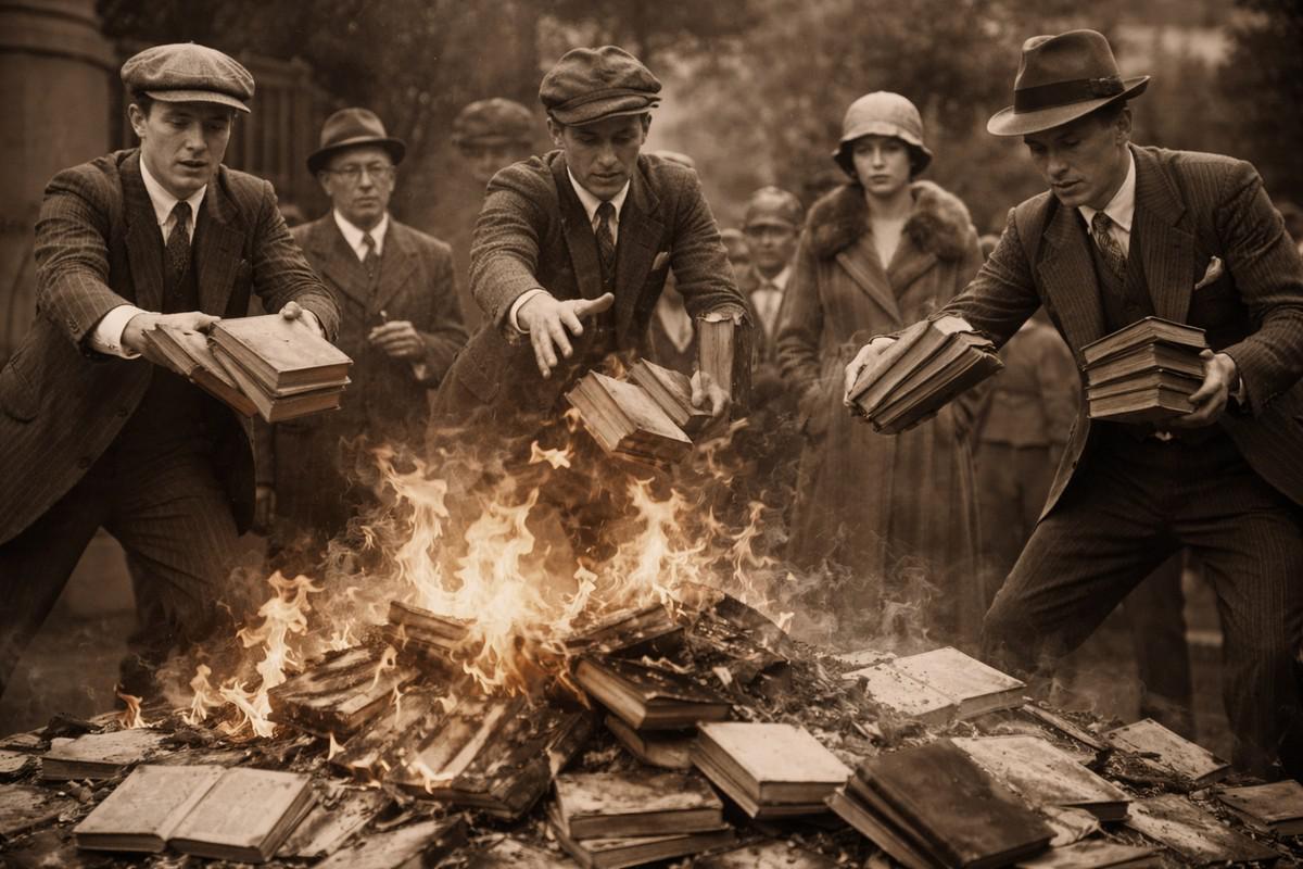 'إبادة الكتب'