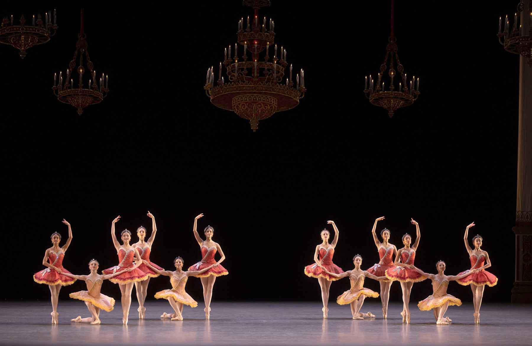Part of a performance by dancers of the American Ballet Theatre.