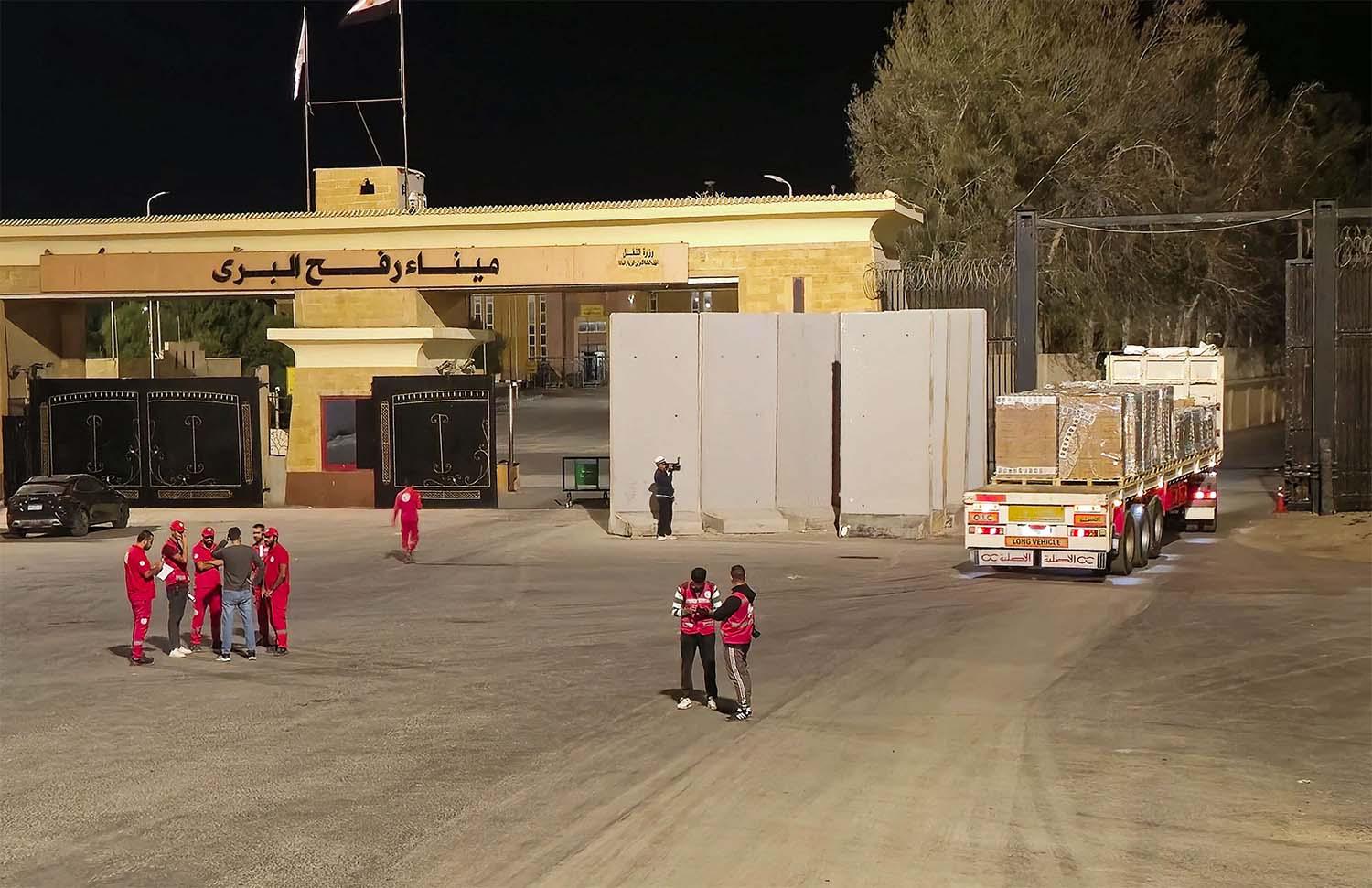 Rafah border crossing