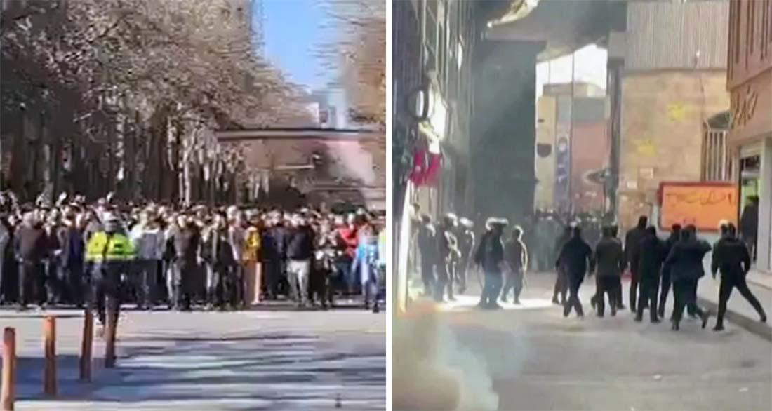 The protests were sparked by economic privations including soaring inflation