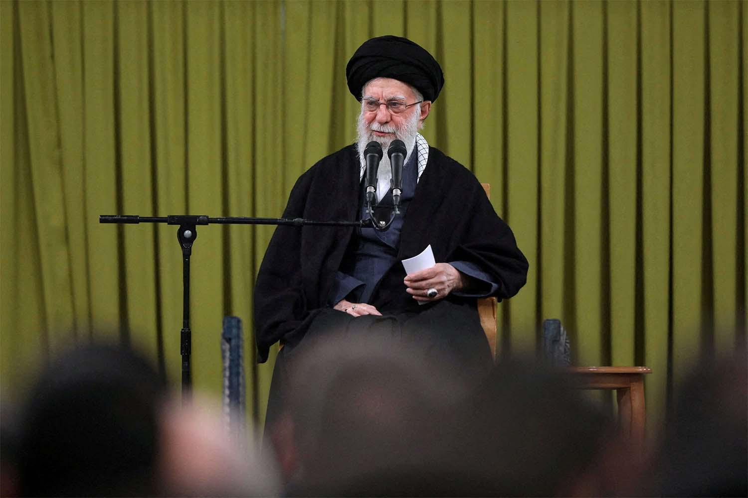 Iran's Supreme Leader Ayatollah Ali Khamenei 