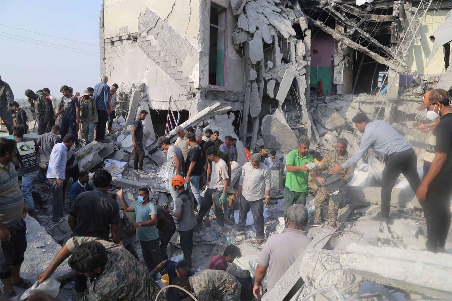 The school will be rebuilt at a different location to commemorate the victims