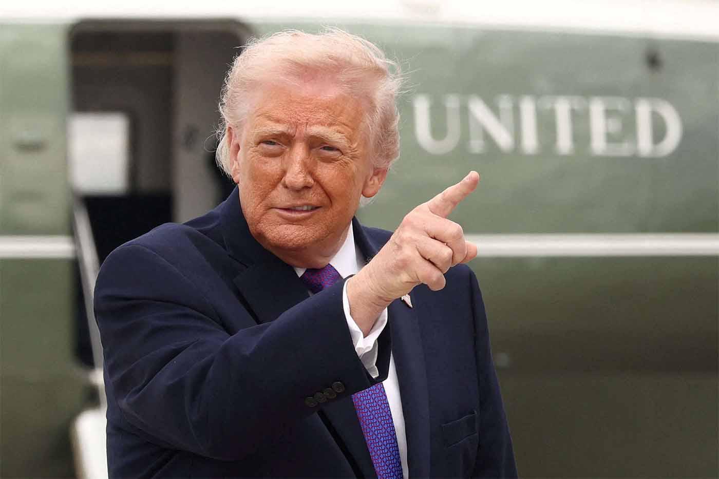 US President Donald Trump
