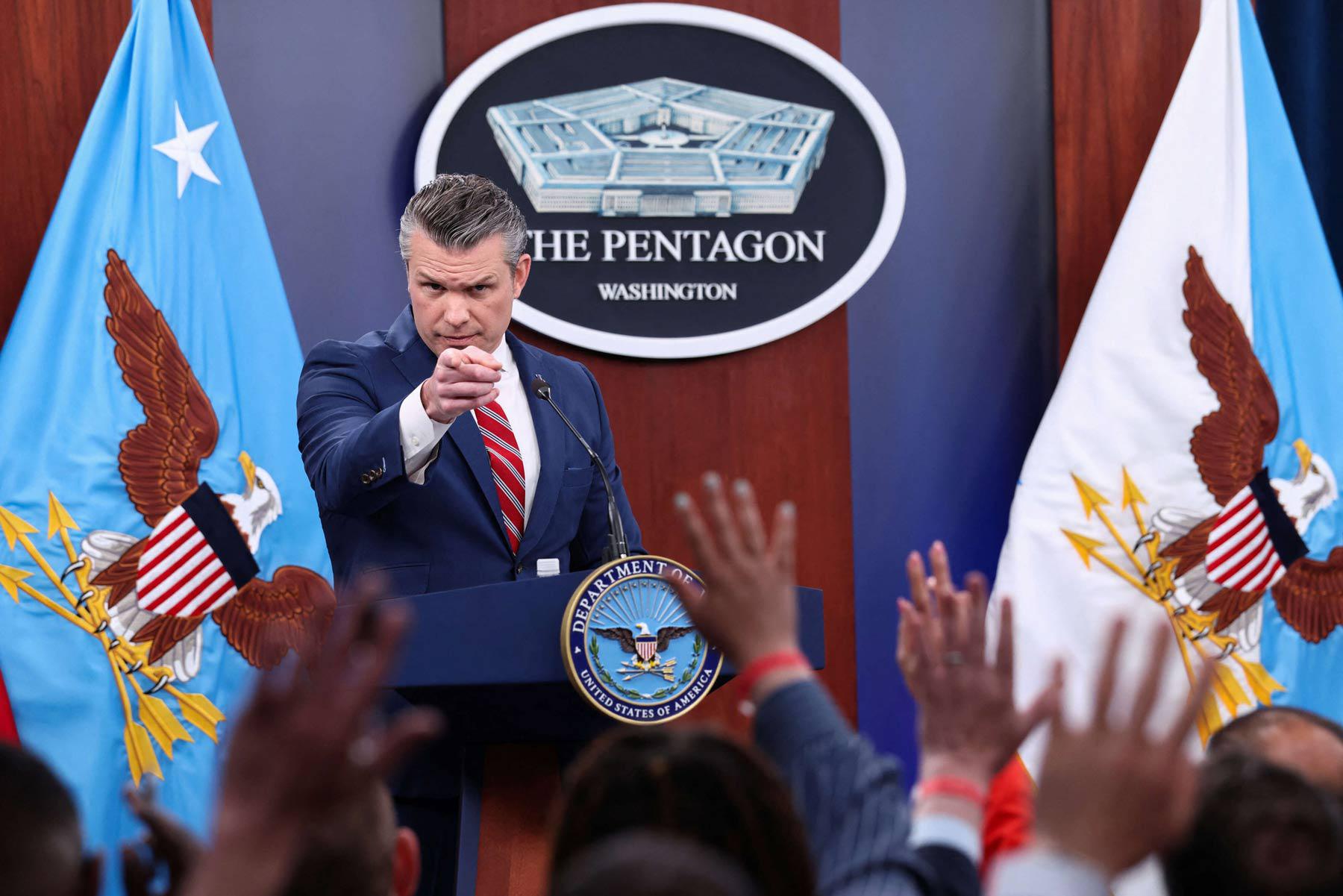 Hegseth: We’re not looking for a fight