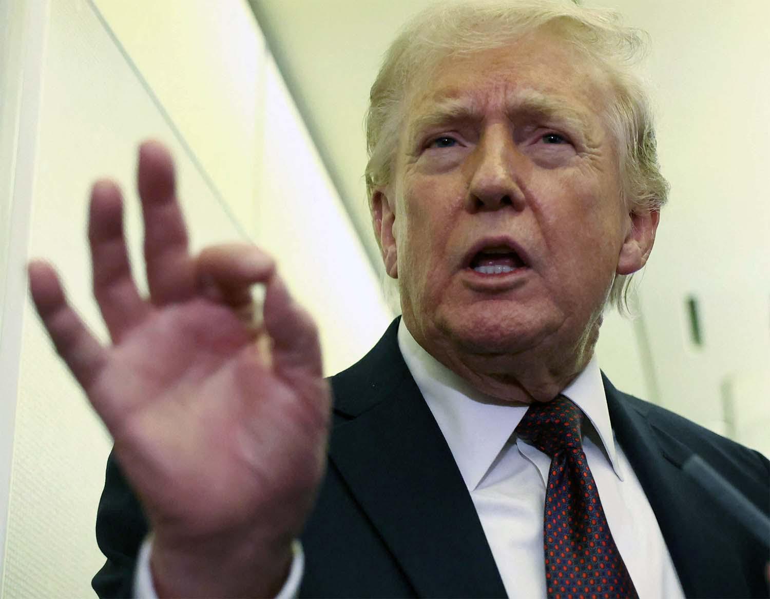 Trump again says US may have to hit Iran 'very hard'