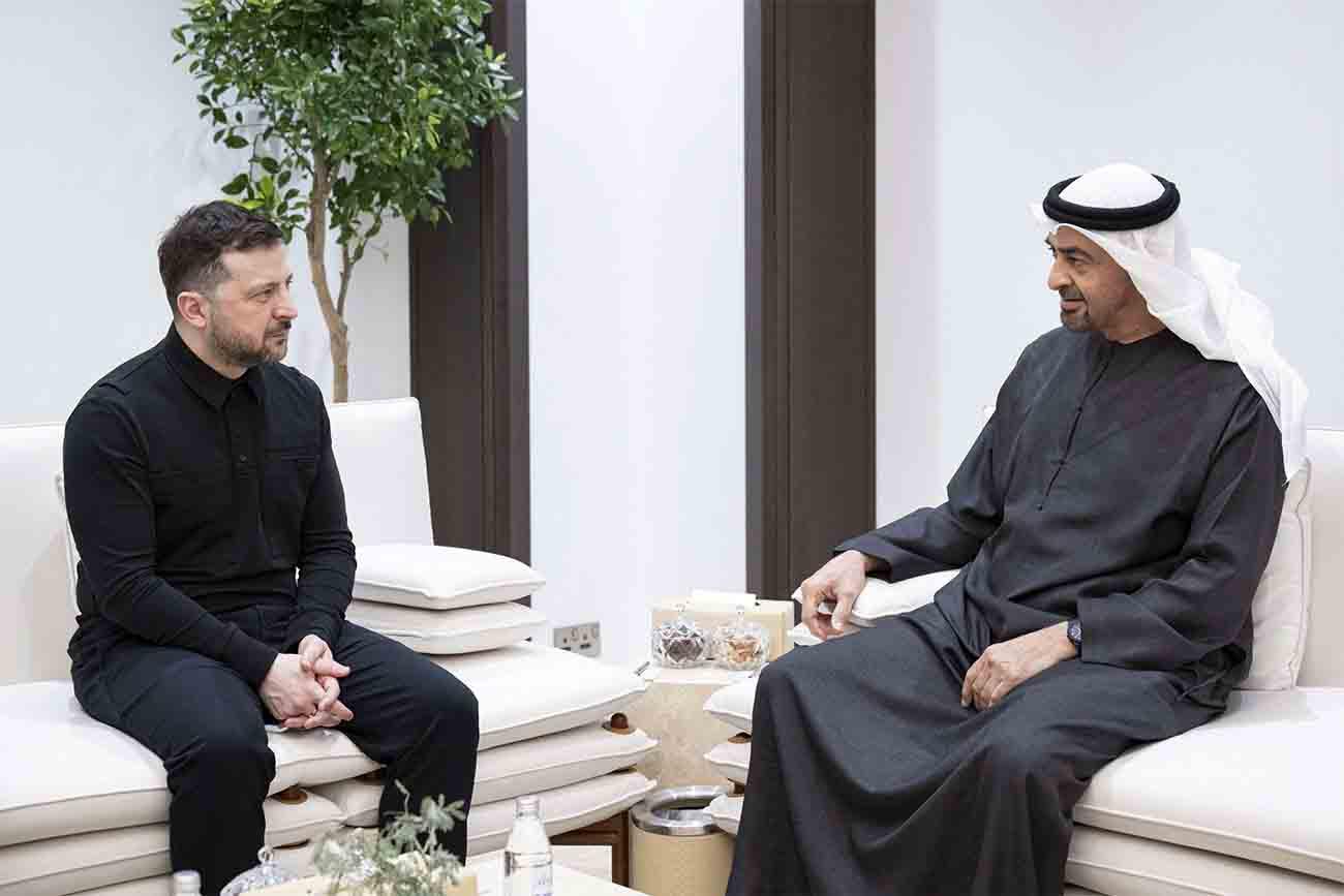 Zelenskiy says Ukraine is receiving the support it needs from the UAE, including in the energy sector