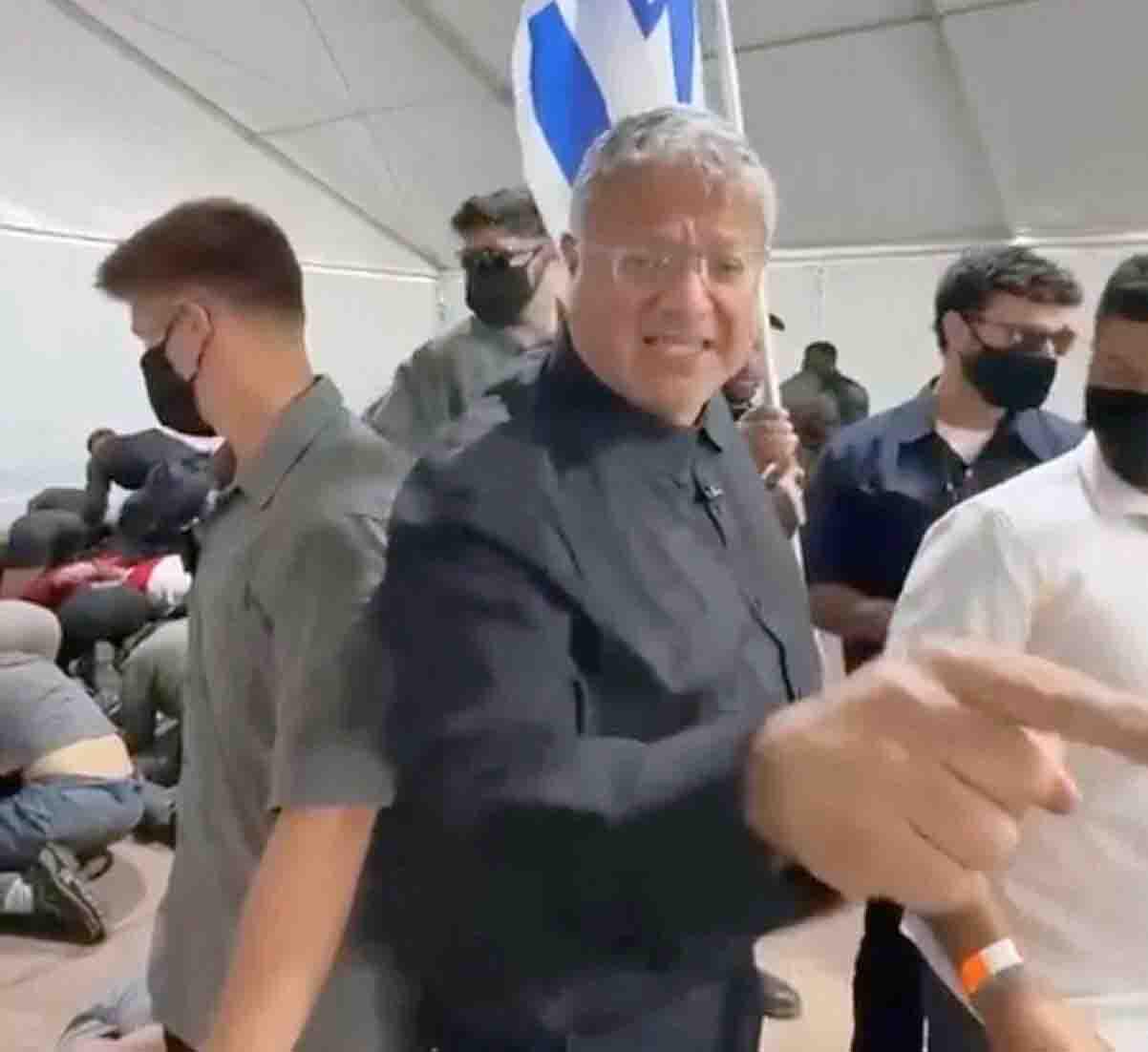 Ben-Gvir in a show of dominance