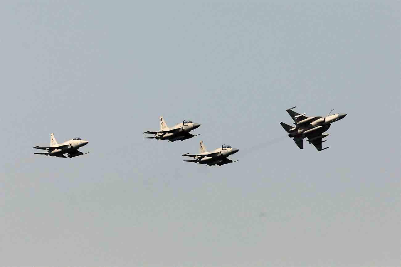 Pakistan Air Forces JF-17 Thunder jets 