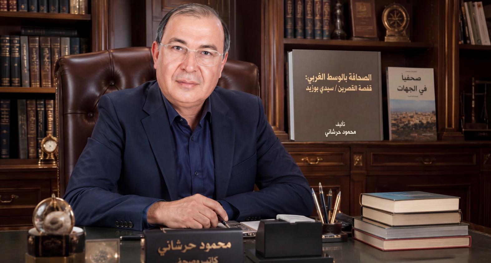 الكاتب والصحفي محمود حرشاني 